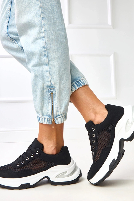 Zapatillas deportivas negras con...