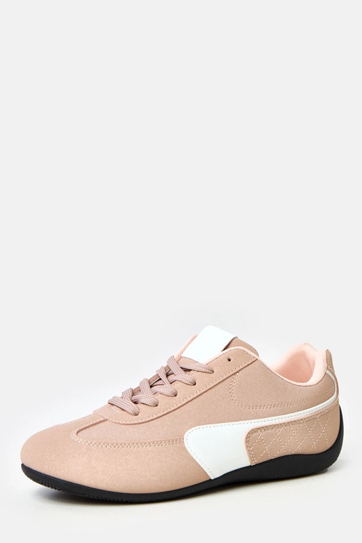 Zapatillas deportivas rosas con... Zapatillas deportivas rosas con...