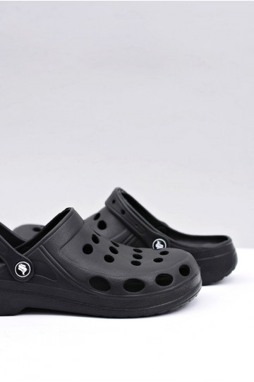 Tiene quesculino Zapatillas sandalias  EVA Ogród Basen de color negro