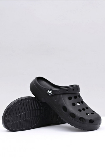 Tiene quesculino Zapatillas sandalias  EVA Ogród Basen de color negro 2