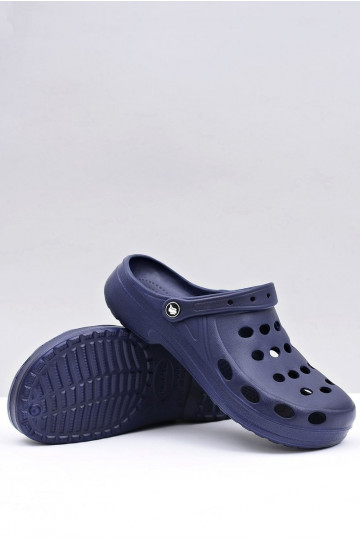 Tiene quesculino Zapatillas sandalias Do Ogrodu Basen azul oscuro 2