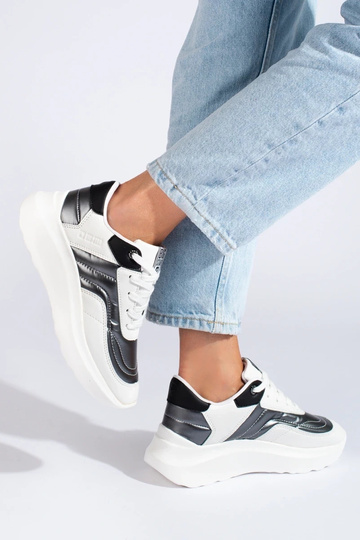 el color blanco Zapatillas modelo zapatos. BIG STAR II274335