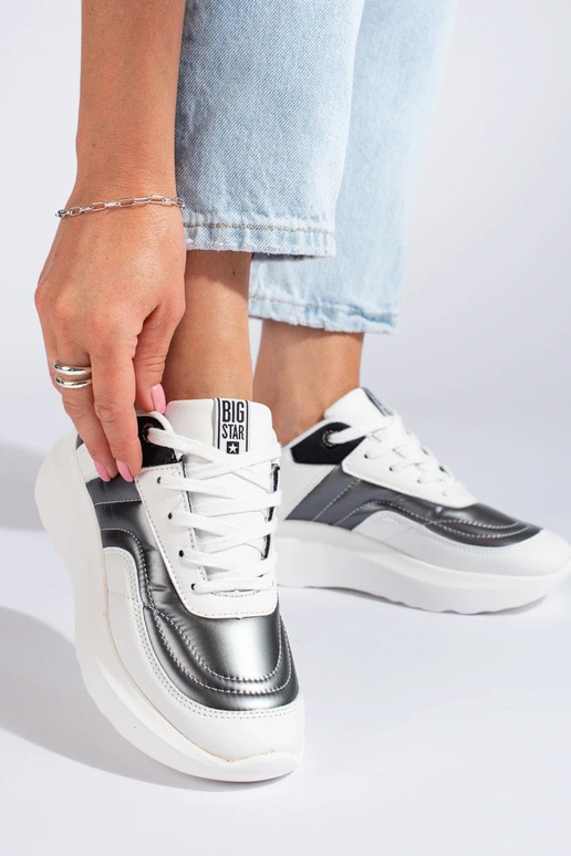 el color blanco Zapatillas modelo zapatos. BIG STAR II274335 el color blanco Zapatillas modelo zapatos. BIG STAR II274335