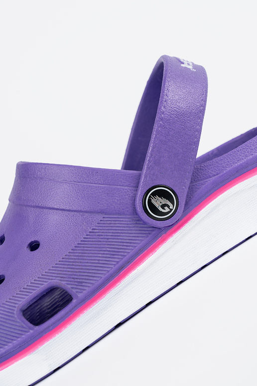 color violeta zapatos typu Crocs color violeta zapatos typu Crocs