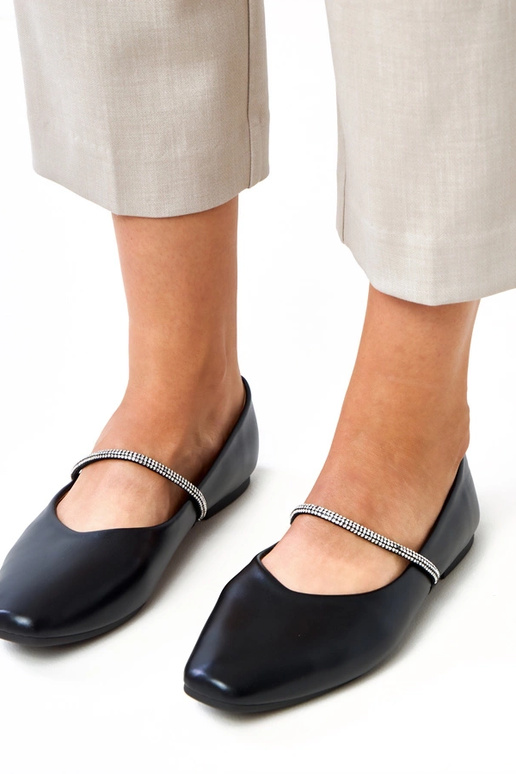 Bailarinas negras con tira... Bailarinas negras con tira...