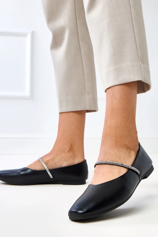 Bailarinas negras con tira... Bailarinas negras con tira...