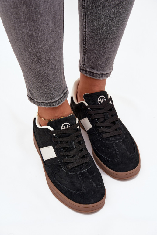 de gamuza Zapatillas modelo zapatos. Femenino Vinceza 14029 de color negro de gamuza Zapatillas modelo zapatos. Femenino Vinceza 14029 de color negro