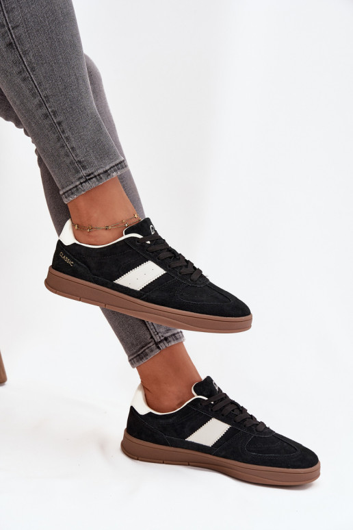 de gamuza Zapatillas modelo zapatos. Femenino Vinceza 14029 de color negro de gamuza Zapatillas modelo zapatos. Femenino Vinceza 14029 de color negro