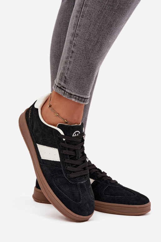 de gamuza Zapatillas modelo zapatos. Femenino Vinceza 14029 de color negro de gamuza Zapatillas modelo zapatos. Femenino Vinceza 14029 de color negro