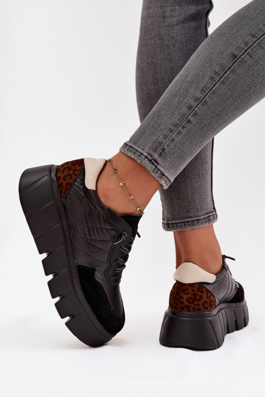 zapatillas Zapatillas modelo zapatos. Femenino con una plataforma Vinceza 58565 de color negro zapatillas Zapatillas modelo zapatos. Femenino con una plataforma Vinceza 58565 de color negro