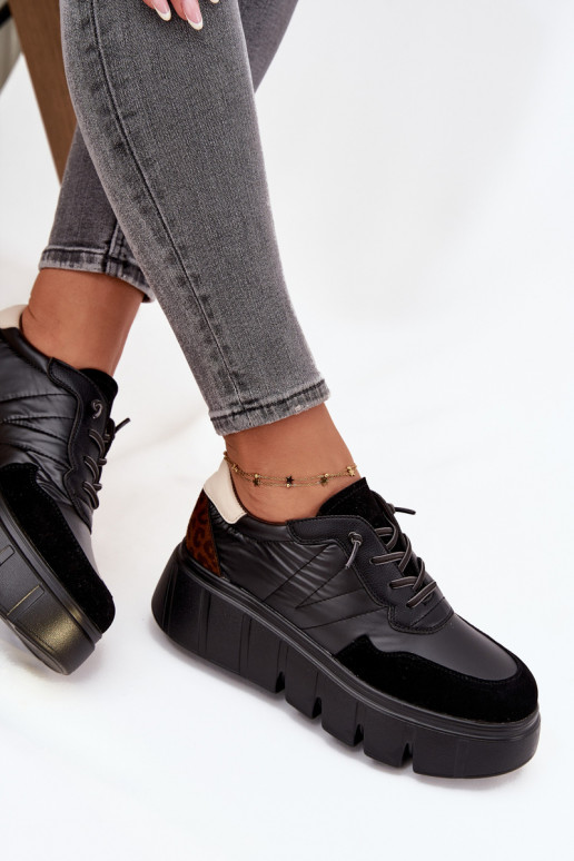 zapatillas Zapatillas modelo zapatos. Femenino con una plataforma Vinceza 58565 de color negro zapatillas Zapatillas modelo zapatos. Femenino con una plataforma Vinceza 58565 de color negro