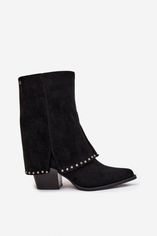 Botas cálidasENyAiniętą CholeAką Vinceza 16516 de color negro Botas cálidasENyAiniętą CholeAką Vinceza 16516 de color negro