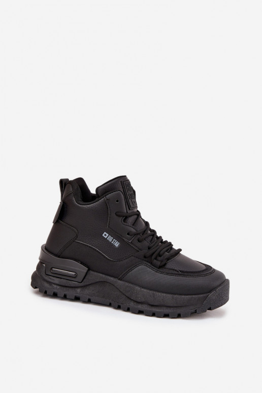 zapatillas Femenino con una plataforma Big Star SS274509 de color negro zapatillas Femenino con una plataforma Big Star SS274509 de color negro