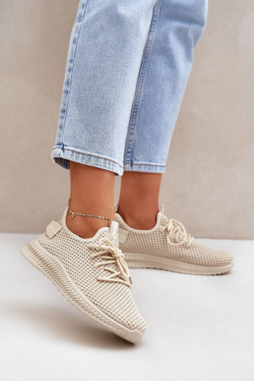 red Un modelo convincente zapatillas Femenino beige Harice