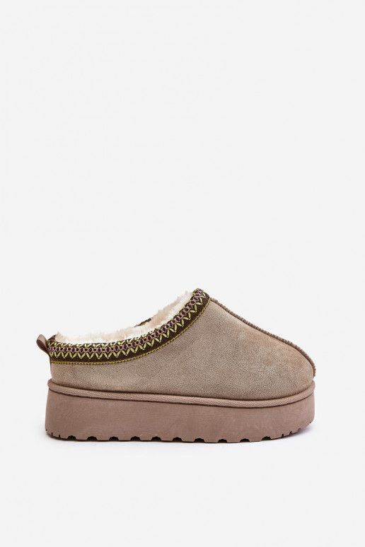 Botas de nieve Femenino con una plataforma calentamiento con pelo dentro color verde Remenia Botas de nieve Femenino con una plataforma calentamiento con pelo dentro color verde Remenia