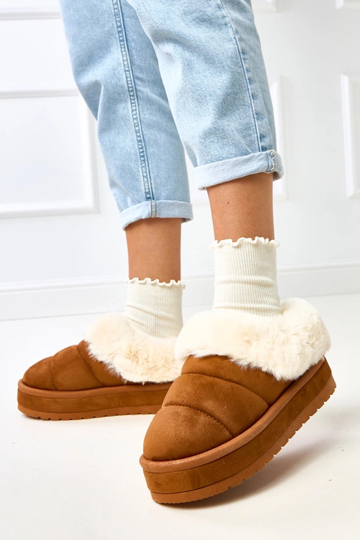 Botas de nieve cortas acolchadas con... Botas de nieve cortas acolchadas con...