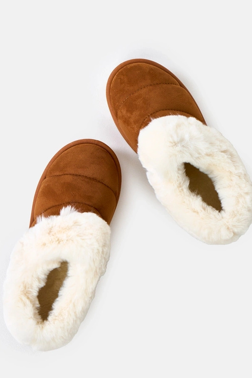 Botas de nieve cortas acolchadas con... Botas de nieve cortas acolchadas con...