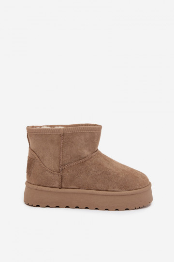 Botas de nieve Infantil calentamiento con pelo dentro SS374020 beige 2