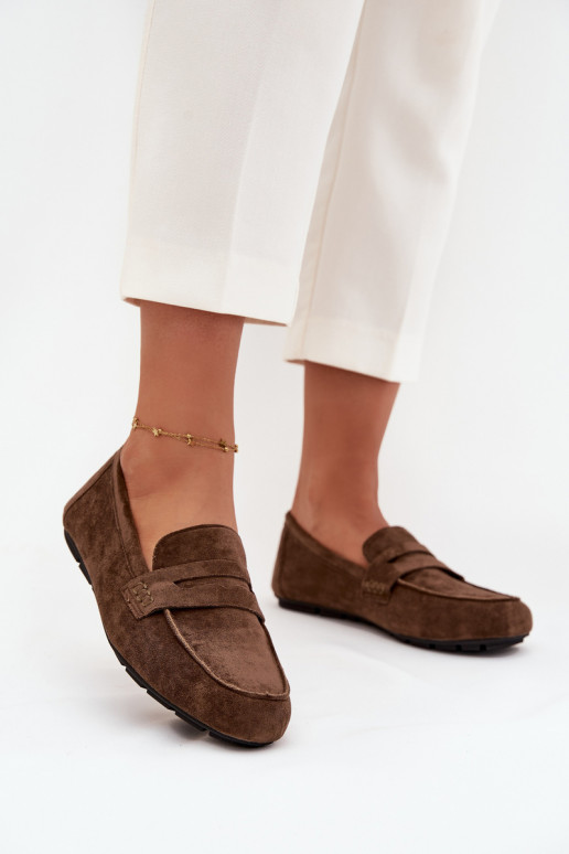 Mocasines Mocasines apartamento de mujeres de color caqui Roseline Mocasines Mocasines apartamento de mujeres de color caqui Roseline