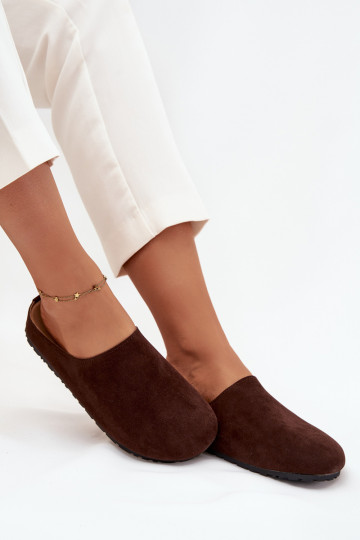 Zapatillas Zuecos Femenino con una plataforma CzekoladoAe Sylviane