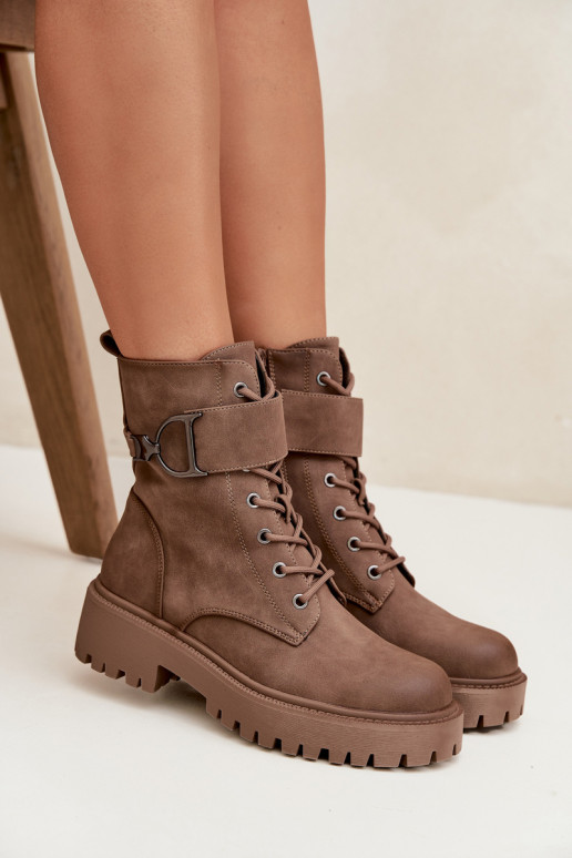 botines de trabajo Femeninocalentamiento con tacones decorados beige Ulivine botines de trabajo Femeninocalentamiento con tacones decorados beige Ulivine