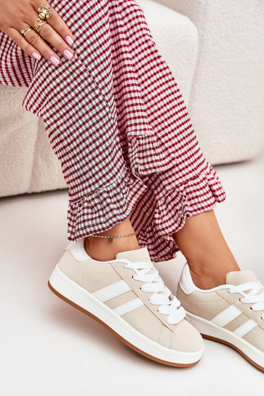 zapatillas Zapatillas modelo zapatos. Femenino de cuero ecológico beige Ravina zapatillas Zapatillas modelo zapatos. Femenino de cuero ecológico beige Ravina