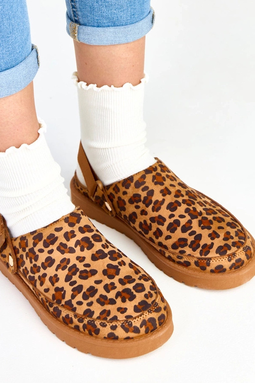 Botines de leopardo con velcro Miluska Botines de leopardo con velcro Miluska