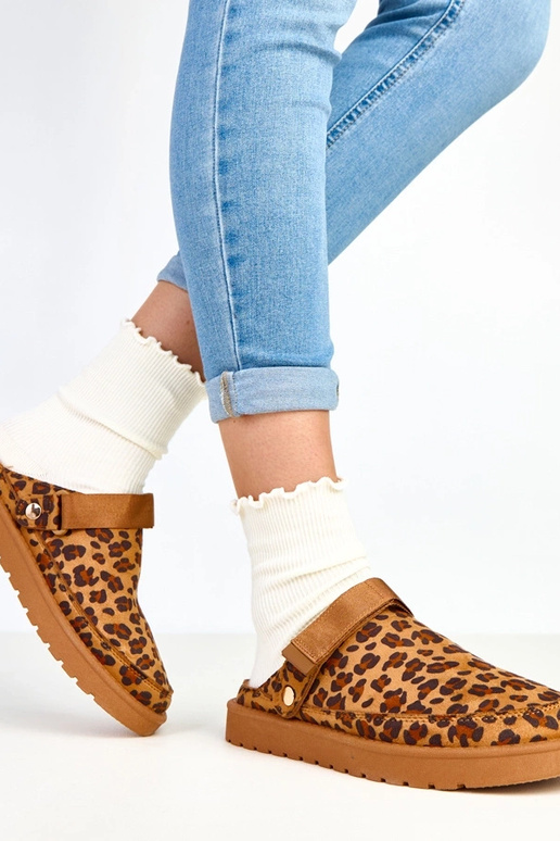 Botines de leopardo con velcro Miluska Botines de leopardo con velcro Miluska