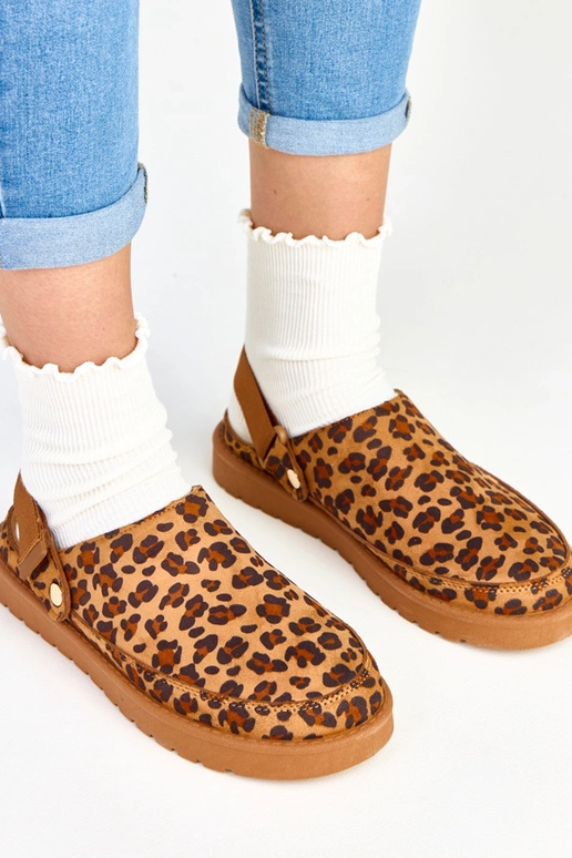 Botines de leopardo con velcro Miluska Botines de leopardo con velcro Miluska