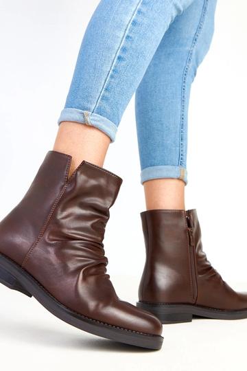 Botines marrones para mujer... 2