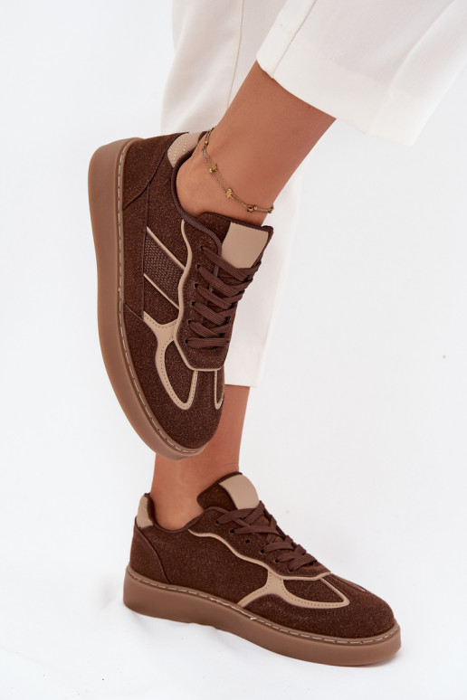 Bajo Zapatillas modelo zapatos. Femenino color marrón Brenelle Bajo Zapatillas modelo zapatos. Femenino color marrón Brenelle