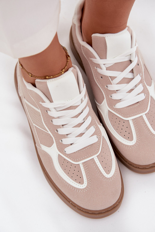 Bajo Zapatillas modelo zapatos. Femenino beige Brenelle Bajo Zapatillas modelo zapatos. Femenino beige Brenelle