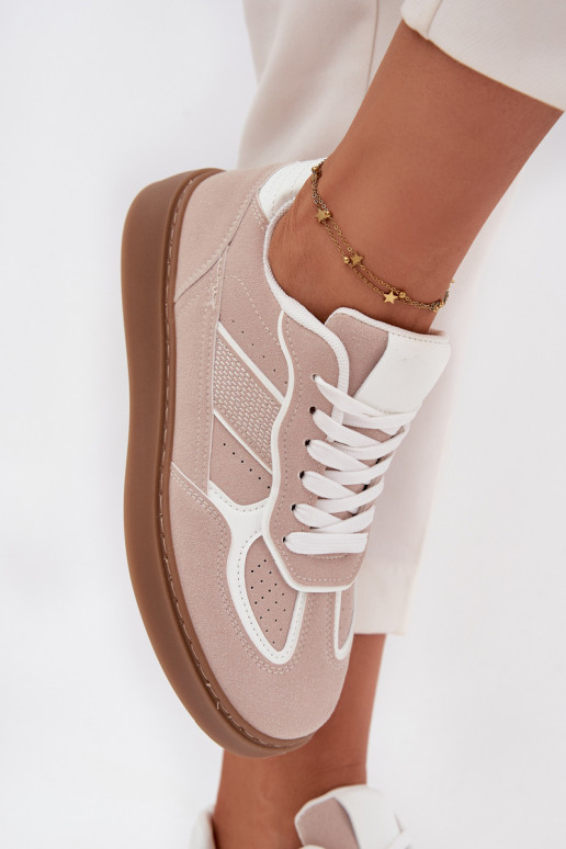 Bajo Zapatillas modelo zapatos. Femenino beige Brenelle Bajo Zapatillas modelo zapatos. Femenino beige Brenelle