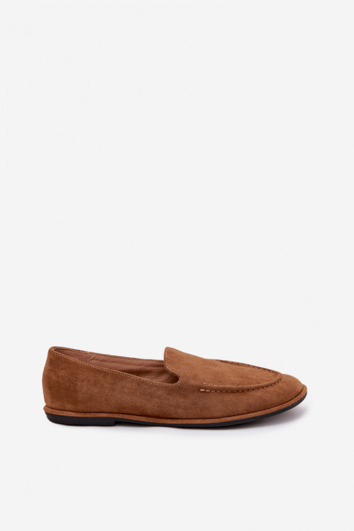 mocasines de mujerde gamuza ecológicau isósceles color marrón Miryelle mocasines de mujerde gamuza ecológicau isósceles color marrón Miryelle