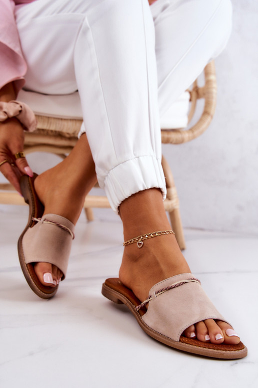 zapatillas de gamuza LeAski Shoes 3047 beige zapatillas de gamuza LeAski Shoes 3047 beige