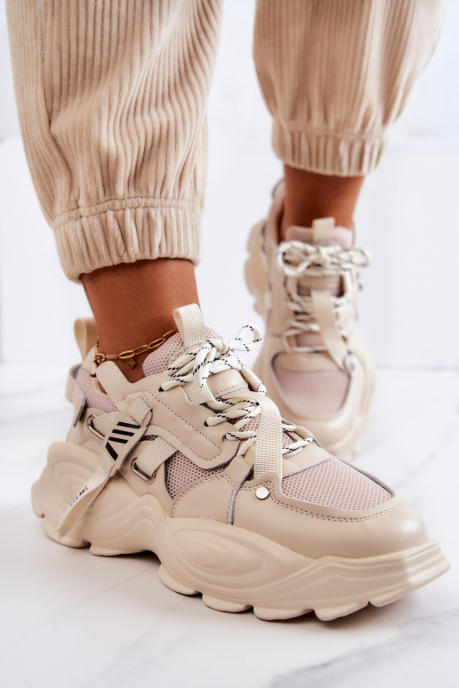 zapatillas Zapatillas modelo zapatos. GOE JJ2N4082 beige