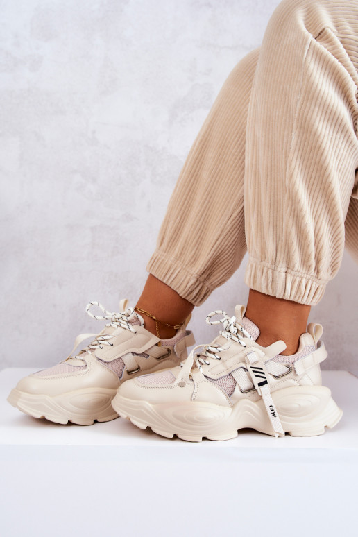 zapatillas Zapatillas modelo zapatos. GOE JJ2N4082 beige