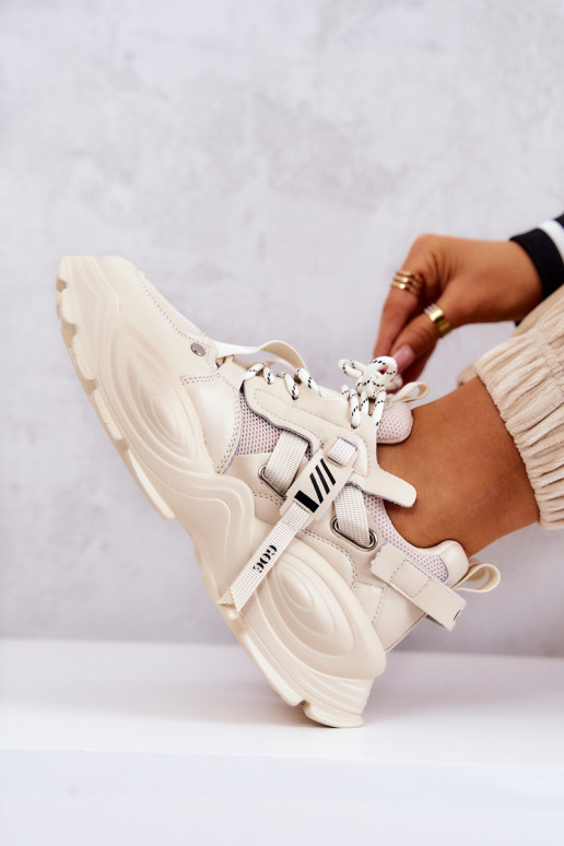 zapatillas Zapatillas modelo zapatos. GOE JJ2N4082 beige