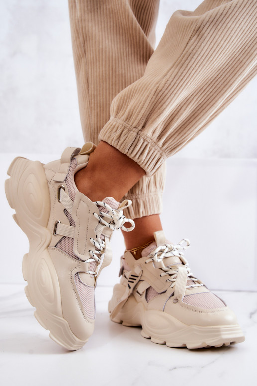 zapatillas Zapatillas modelo zapatos. GOE JJ2N4082 beige