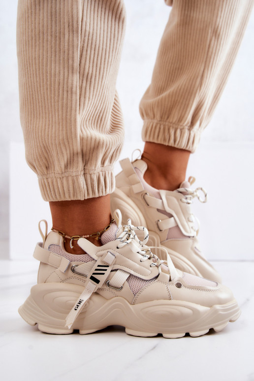 zapatillas Zapatillas modelo zapatos. GOE JJ2N4082 beige