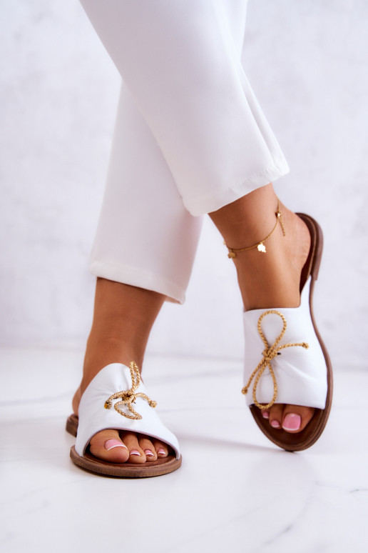 Zazoo Piel 2659 zapatillas de mujer el color blanco Zazoo Piel 2659 zapatillas de mujer el color blanco