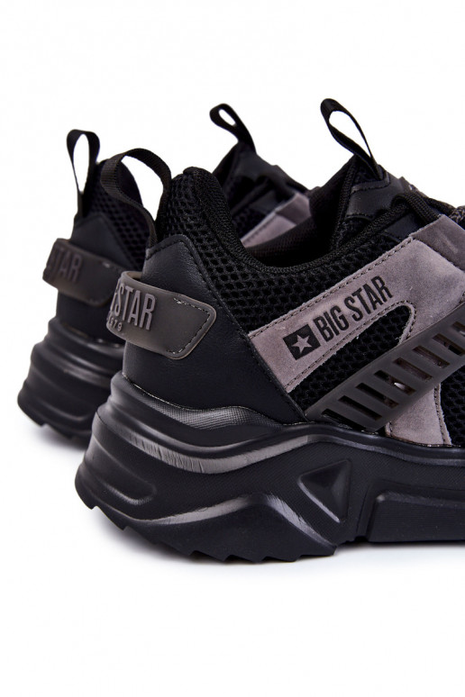 Tiene quesculino Estilo deportivo zapatos Big Star KK174054 de color negro  Tiene quesculino Estilo deportivo zapatos Big Star KK174054 de color negro