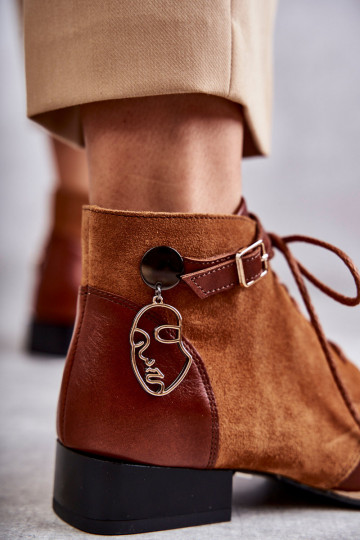 Botas de mujer Calzado Tiene queciejka 5743A-29 color marrón 2