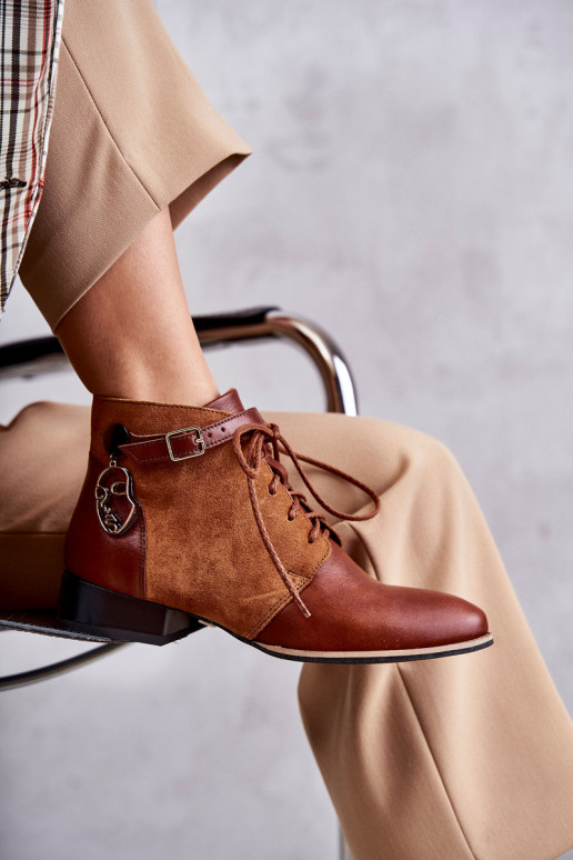 Botas de mujer Calzado Tiene queciejka 5743A-29 color marrón Botas de mujer Calzado Tiene queciejka 5743A-29 color marrón