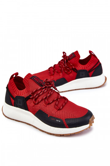 Zapatillas deportivas para hombre color rojo Big Star KK174013 2