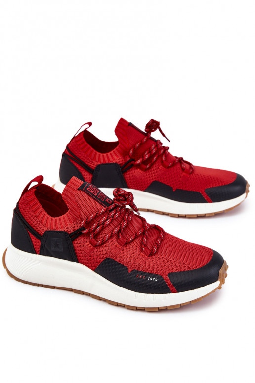 Tiene quesculino zapatillas Big Star KK174013 color rojo Tiene quesculino zapatillas Big Star KK174013 color rojo