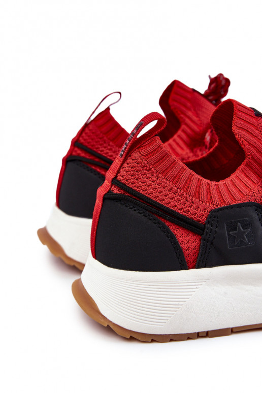 Tiene quesculino zapatillas Big Star KK174013 color rojo Tiene quesculino zapatillas Big Star KK174013 color rojo