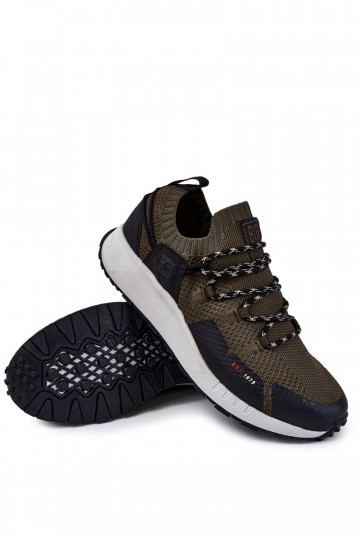 Zapatillas deportivas para hombre color caqui Big Star KK174014 2
