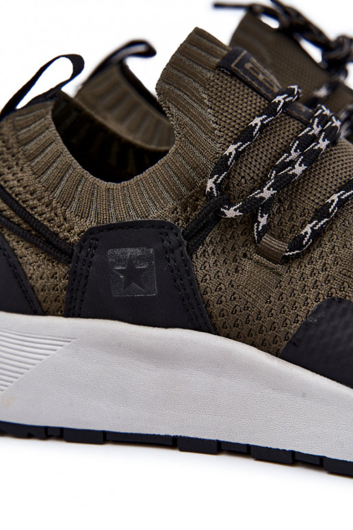 Tiene quesculino zapatillas Big Star KK174014 de color caqui Tiene quesculino zapatillas Big Star KK174014 de color caqui