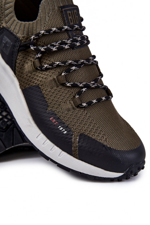 Tiene quesculino zapatillas Big Star KK174014 de color caqui Tiene quesculino zapatillas Big Star KK174014 de color caqui